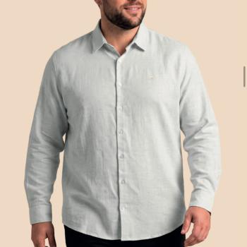 Camisa Social MX Masculina Plus Size M/L 26528 51949
