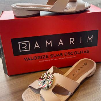 Tamanco Ramarim Feminino 2623201 Coconut 51513