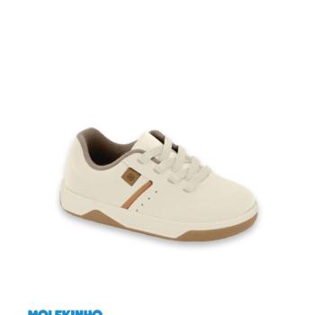 Tênis Molekinho 2623124 Branco Off/Camel 44445 k26