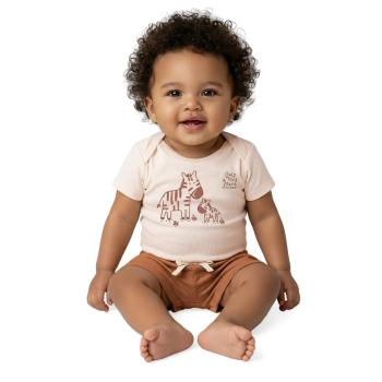 Conjunto Kiko e Kika Masculino Bebê 15370 Body/Bermuda P ao G 44994 k26