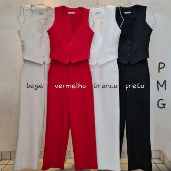 Conjunto Feminino Colete e Calça 4209 49264