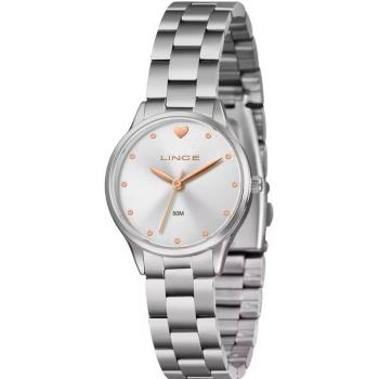Relógio Lince Feminino LRMH291L30 Prata Mostrador Prata 50127