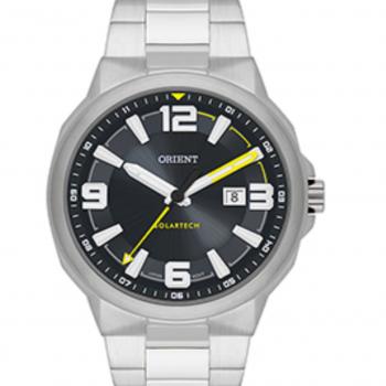 Relógio Orient Masculino Prata Solartech MBSS1510 48132