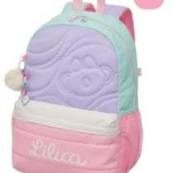 Mochila Lilica Ripilica Costas Lovit Creamy 7714704 44101