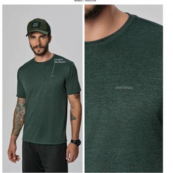 Camiseta Mormaii Dry Fit em Poliester Malha Rajada 051003 48301