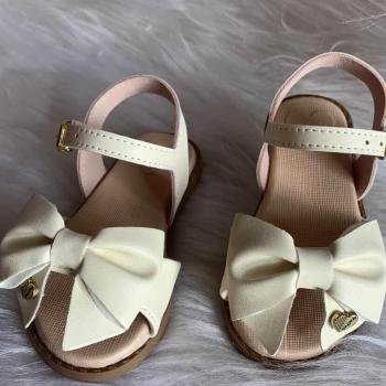Sandália Mini Sua Cia Feminina 707100810 Chantilly 44709 k26