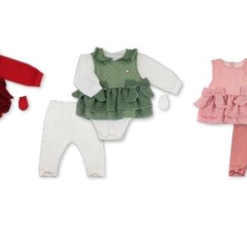 Conjunto Pagão Sonho de Nenê Feminino Recém Nascido 1082 C/4 Peças 44677 k26