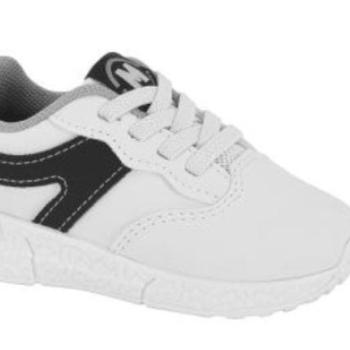 Sapatênis Molekinho 2609232 Branco/Preto 43679