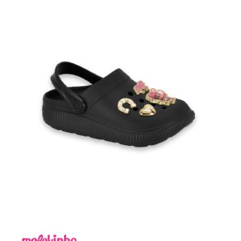 Sandália Crocs Molekinha Ana Castela 2591116 Preto 44759 k26