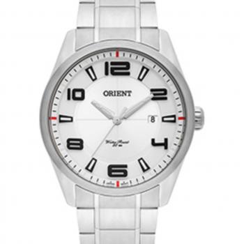 Relógio Orient Masculino MBSS1297 Prata C/ Fundo Branco 40725