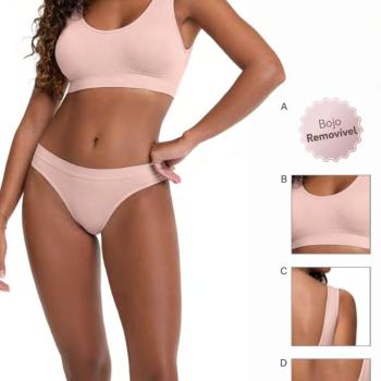 Sutiã Zee Rucci Com Bojo Removível sem Costura ZR0303016 49316