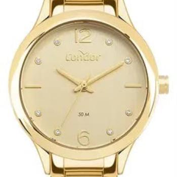 Relogio Condor Feminino Dourado Mostrador Dourado CO2035NZR/4X 51039