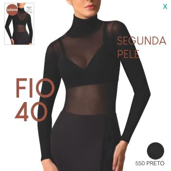 Blusa Selene Segunda Pele Fio 40 9900 Gola Alta 51424