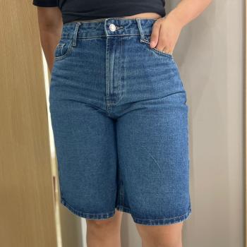 Bermuda Brytch Jorts Jeans  Feminino 1005228459 51140