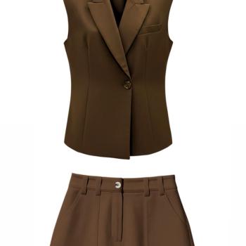 Conjunto Sona Feminino Short Saia e Colete 250627 49760