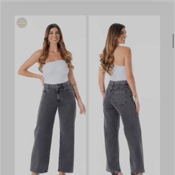 Calça RDG Feminina 22154 Wide Leg Cropped 52298