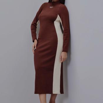 vestido Gatabakana Justo Manga Longa 40924 50901