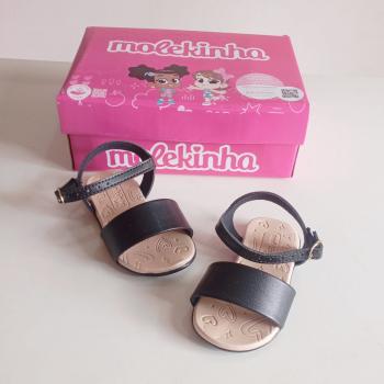 Sandália Molekinha 2743100 Preto 43309