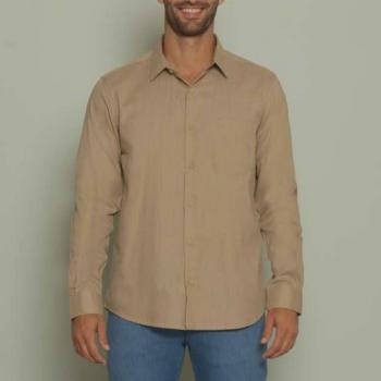 Camisa Social M/C Pitt Masculina Slim Fit 052630006 48631