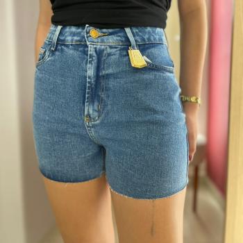 Short Feminino Jeans Brytch Corte Laser 10107276 7471 49176
