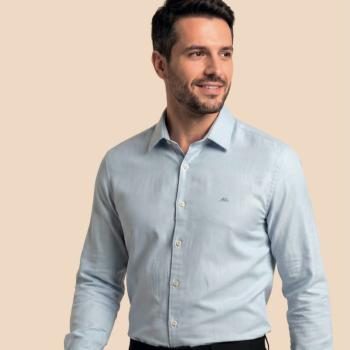 Camisa Social MX Masculina Algodão Viscose 26540 51947