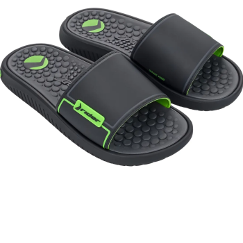 Slide Rider Masculina 12424 Preto/Verde/Cinza 49514