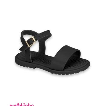 Sandália Molekinha 2747100 Preto 44384 k26