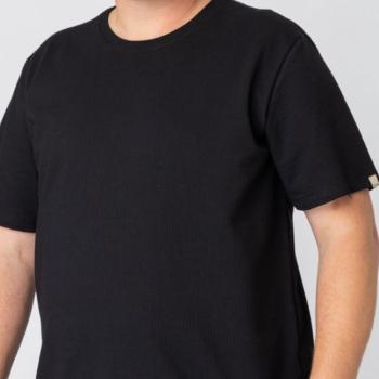 Camiseta Colisão Masculina Texturizada Plus 587625045 52206