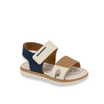 Sandália Molekinho 2650203 Marinho/Caramelo/Branco Off 43741