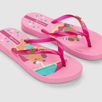 Sandália Ipanema Feminina Hype 27388 Rosa/Rosa Transparente 44409 k26