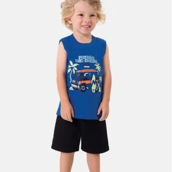 Conjunto Malwee Masculino Infantil 1000132247 Regata/Bermuda 1 ao 3 43472