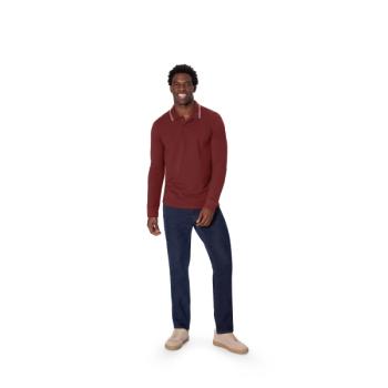 Polo Malwee Masculina Manga Longa 1000138593 Slim 50593