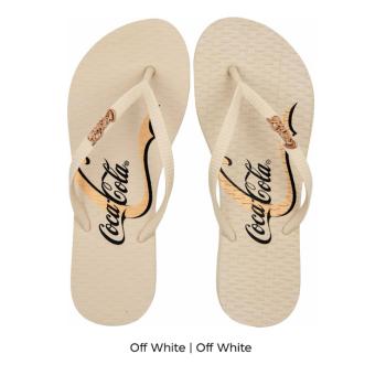 Chinelo Coca Cola Feminino Off White/Off white CC4833 49916 30 f26