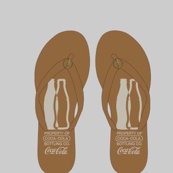 Chinelo Coca Cola Feminino CC4914 Caramelo/Caramelo 49828 M26