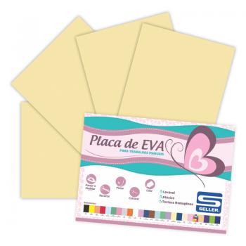 Eva Liso 02mm (40x60) - Amarelo Claro