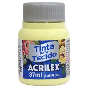 Tinta Tecido (037ml) -  Amarelo Bebê 808