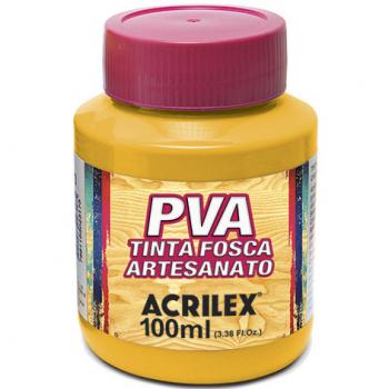 Tinta PVA (100ml) - Amarelo Gema 833