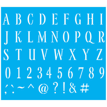 Stencil - (20x25) - Opa - 3163
