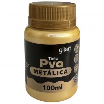 Tinta PVA Metálica - (100ml) - Dourado 16