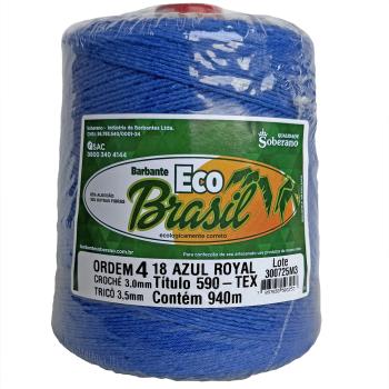 Barbante 04 (700g) - Azul Royal - (Eco Brasil)