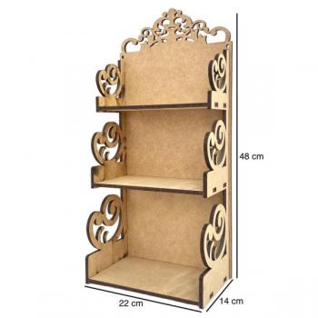 Prateleira Arabesco Arabesco - (22x14x48) - P