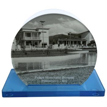 Porta Guardanapo Acrílico - Praça Honorato Borges