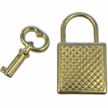 Cadeado (18x33mm) - Ouro