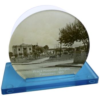 Porta Guardanapo Acrílico - Praça Honorato Borges
