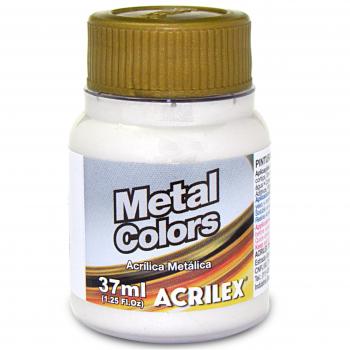 Tinta Metal Colors (37ml) - Branco Metálico 562