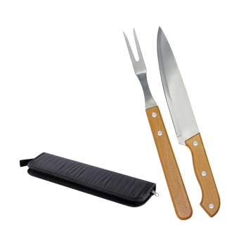 AeF - KIt churrasco 2 peças e case