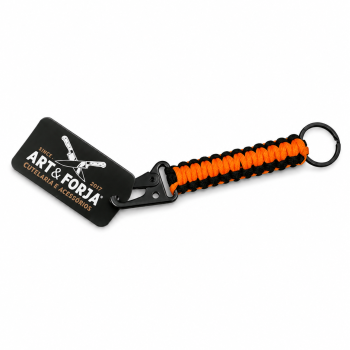 AeF - Chaveiro Paracord com Mosquetão