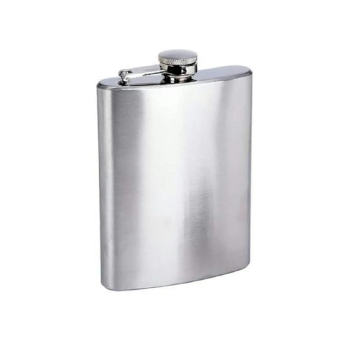 AeF - Cantil Porta Bebidas de Bolso - 210ml - Inox