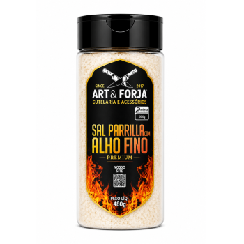 AeF - Sal Parrilla com Alho Fino Premium 480G