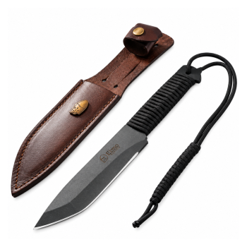 ELMO - Faca FR3 6 Pol Cabo Paracord Aço Carbono 1070